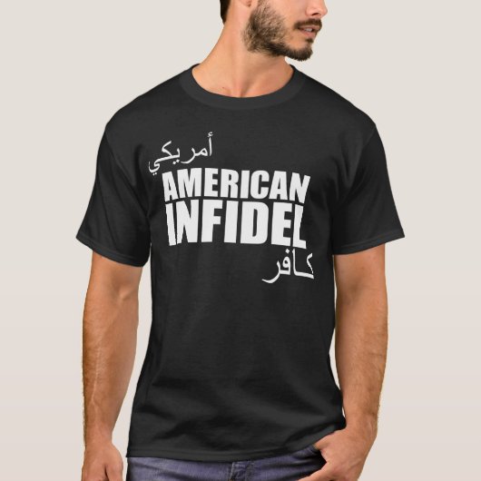 T-shirt Infidèle américain (Devant)