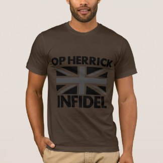 T-SHIRT INFIDÈLE DE HERRICK D'ARMÉE BRITANNIQUE DE