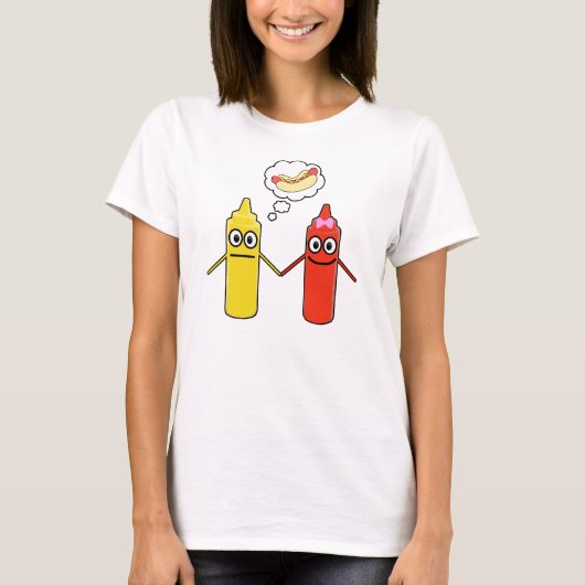 T-shirt Infidélité de condiment (Devant)