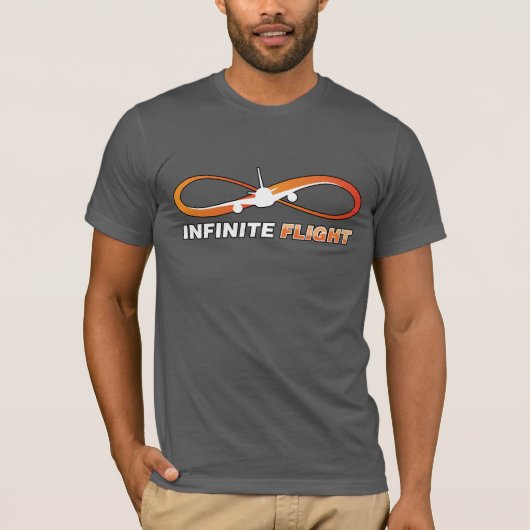 T-shirt infini de vol (Devant)