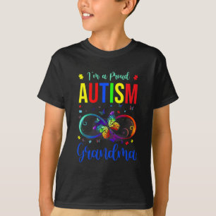 T-shirt Infini Je suis une grand-mère fière de la sensibil