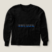 T-shirt Infinite Potential Glitch (Motif recto)