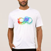 T-shirt Infinity avec Rainbow Jellyfish (Devant)