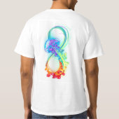 T-shirt Infinity avec Rainbow Jellyfish (Dos)