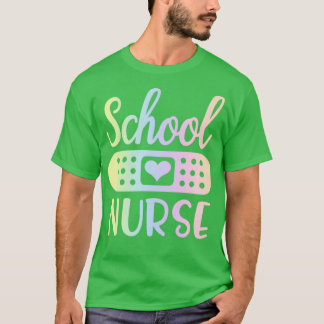 T-shirt Infirme infirmière scolaire cadeau 1