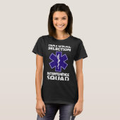 T-shirt Infirmier de l'équipe d'intervention de sélection (Devant entier)