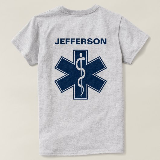 T-shirt Infirmier EMT SME (Design dos)