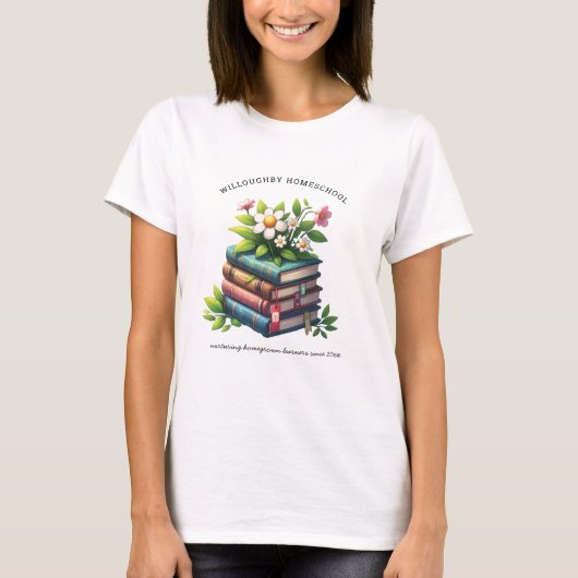 T-shirt Infirmier les apprenants à domicile (Devant)