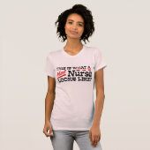 T-shirt Infirmière (Devant entier)