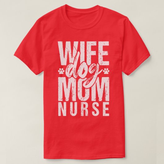 T-shirt Infirmière (Design devant)