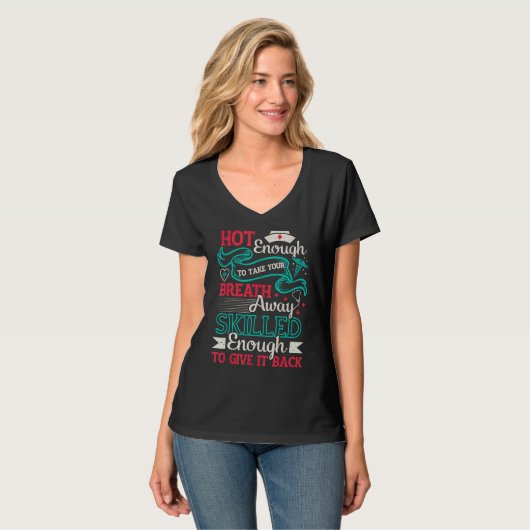 T-shirt Infirmière (Devant entier)