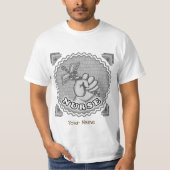T-shirt Infirmière à main Caduceus (Devant)