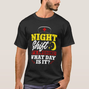 T-shirt Infirmière Appréciation RN Week Nuit Shift C'est A