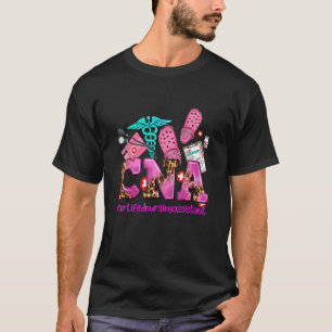 T-shirt Infirmière auxiliaire certifiée CNA léopard vintag