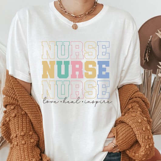 T-shirt Infirmière, cadeau pour infirmière
