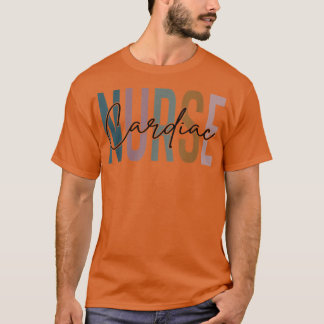 T-shirt Infirmière Cardiac Life Multicolor Tee Infirmière