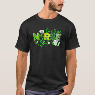 T-shirt Infirmière Cardiaque St. Patricks Day Love Stethos