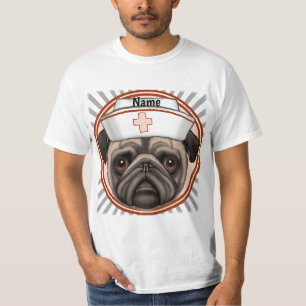 T-shirt infirmière carlin