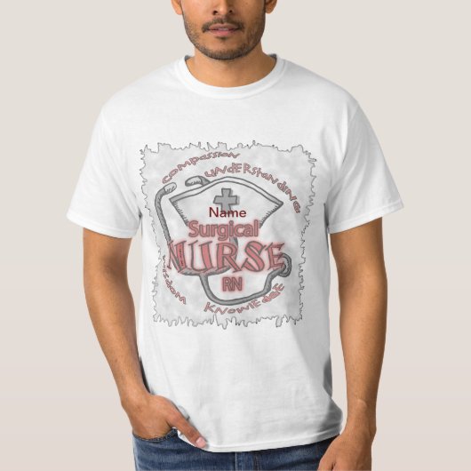 T-shirt Infirmière chirurgicale Axiome (Devant)