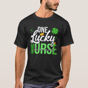 T-shirt Infirmière clinique de la Saint-Patrick Une infirm