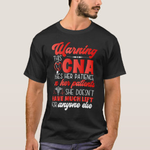 T-shirt Infirmière Cna pour les femmes École d'infirmières