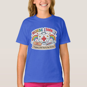 T-shirt Infirmière compagnon de premiers soins Little Hear