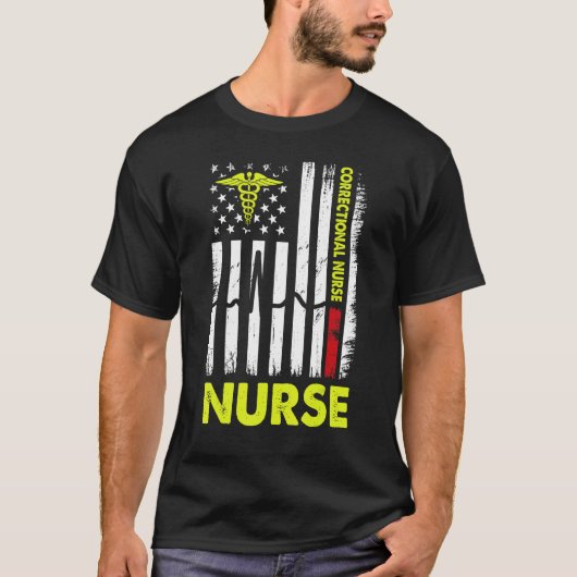 T-shirt Infirmière correctionnelle (Devant)