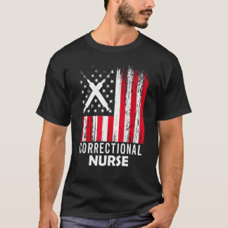 T-shirt Infirmière correctionnelle en soins infirmiers Rn
