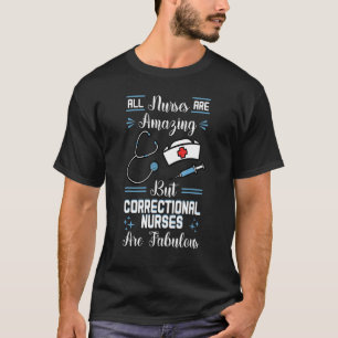 T-shirt Infirmière correctionnelle Fabuleuse RN Forensic N