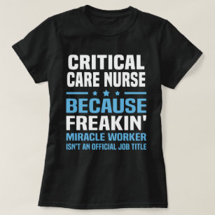 T-shirt Infirmière critique de soin