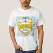 T-shirt Infirmière Daisy caduceus (Devant)