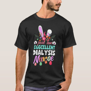 T-shirt Infirmière de dialyse Eggcellale Bunny Ears Medica