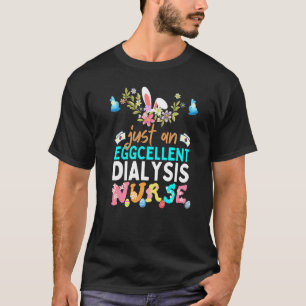 T-shirt Infirmière de dialyse Eggcellale Bunny Ears Medica