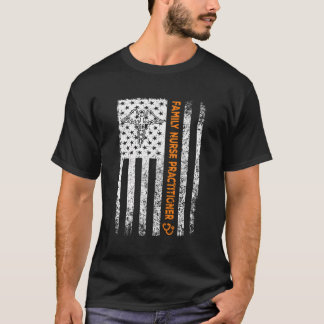 T-shirt Infirmière de famille Praticien Indicateur Fnp Inf