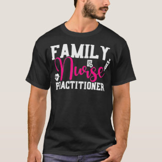 T-shirt Infirmière de famille Praticien PNF Étude sur les 