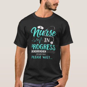T-shirt Infirmière de formation en sciences infirmières Fu