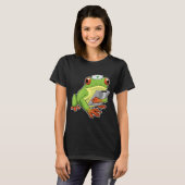 T-shirt Infirmière de grenouille (Devant entier)