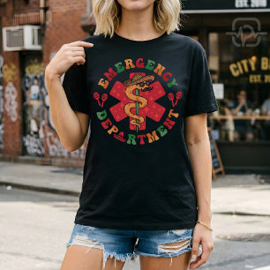 T-shirt Infirmière de la fête du département des urgences 