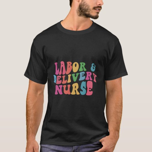 T-shirt Infirmière de la main-d'oeuvre (Devant)