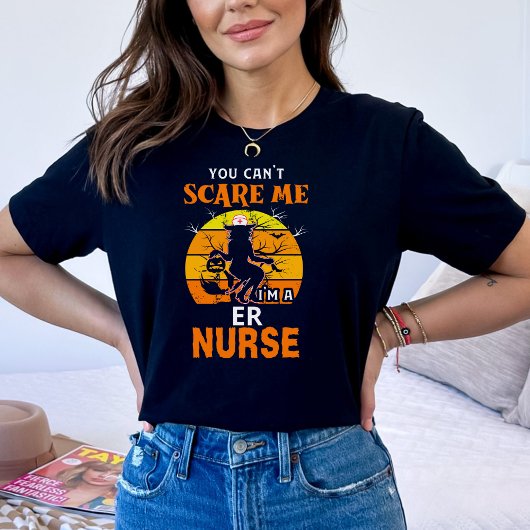 T-shirt Infirmière de la salle d'urgence d'Halloween