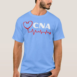 T-shirt Infirmière de l'AIIC avec stéthoscope battement de