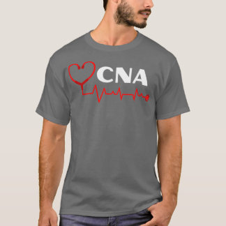 T-shirt Infirmière de l'AIIC avec stéthoscope battement de