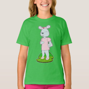 T-shirt Infirmière de lapin
