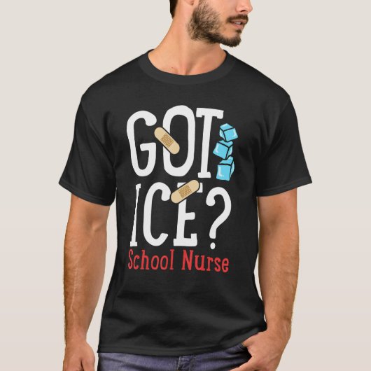 T-shirt Infirmière de l'école de glace (Devant)