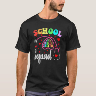 T-shirt Infirmière De L'École Primaire Retour À L'École So