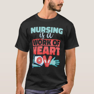 T-shirt Infirmière de l'hôpital de soins infirmiers L'infi