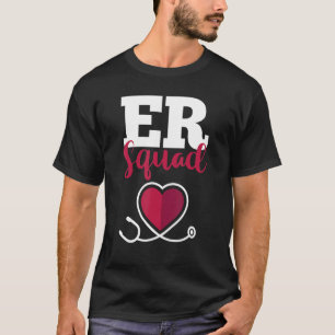 T-shirt Infirmière de l'hôpital Salle d'urgence Infirmière