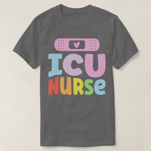 T-shirt Infirmière de l'ICU (Design devant)