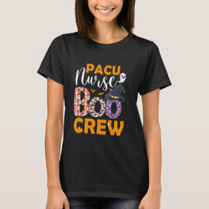 T-shirt Infirmière de PACU Équipage de Boo Fantôme de Hall