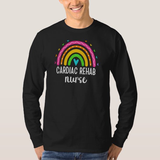 T-shirt Infirmière de réadaptation cardiaque (Devant)